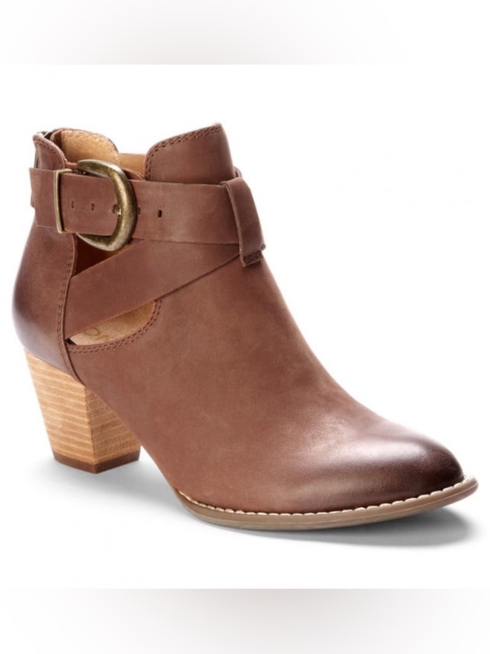 Vionic Upright Rory Heel Booties Brown Size 7